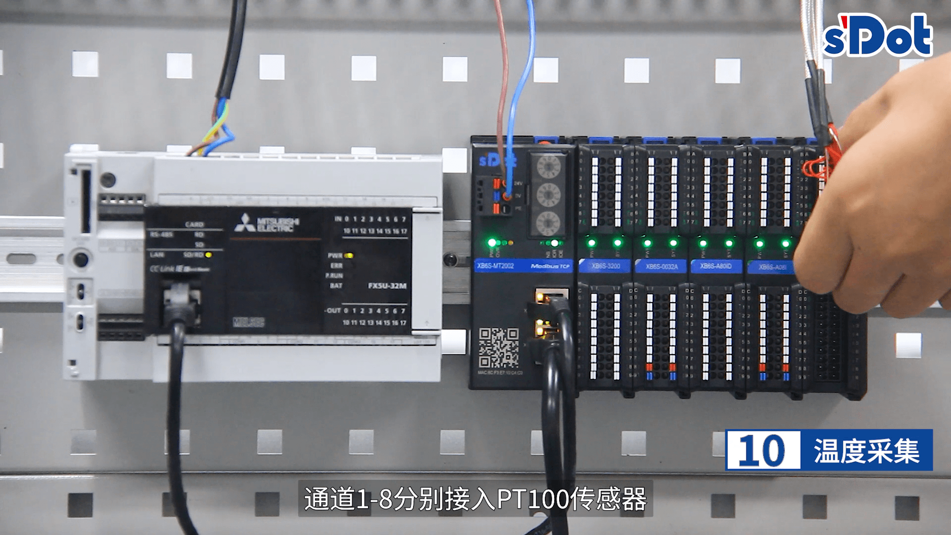 Configuration and Application of Solidot Remote I/O Module XB6S Modbus TCP Coupler in Mitsubishi GX Works3